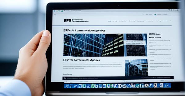 Erp pour agence de communication : optimisez votre gestion efficacement